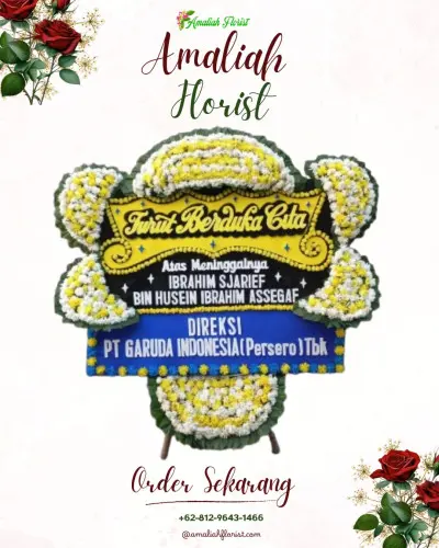 Papan Bunga Duka di Triwidadi